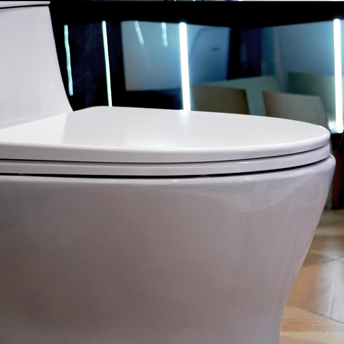 Bồn cầu 1 khối ATMOR AT8867 nắp êm xả nhấn tiết kiệm nước