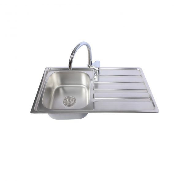 Chậu rửa chén 1 hố 1 cánh ATMOR AT-122C (AT122C)