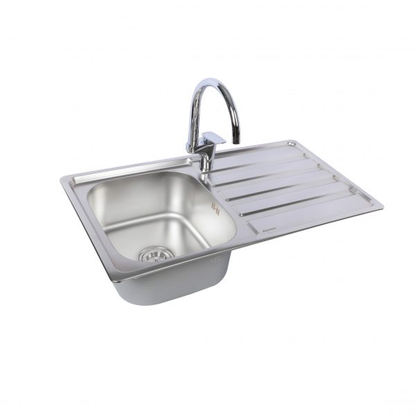 Chậu rửa chén 1 hố 1 cánh ATMOR AT-122C (AT122C)