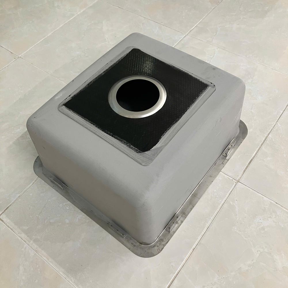 Chậu rửa chén 1 hố 45x40cm ATMOR AT-268A (AT268A)