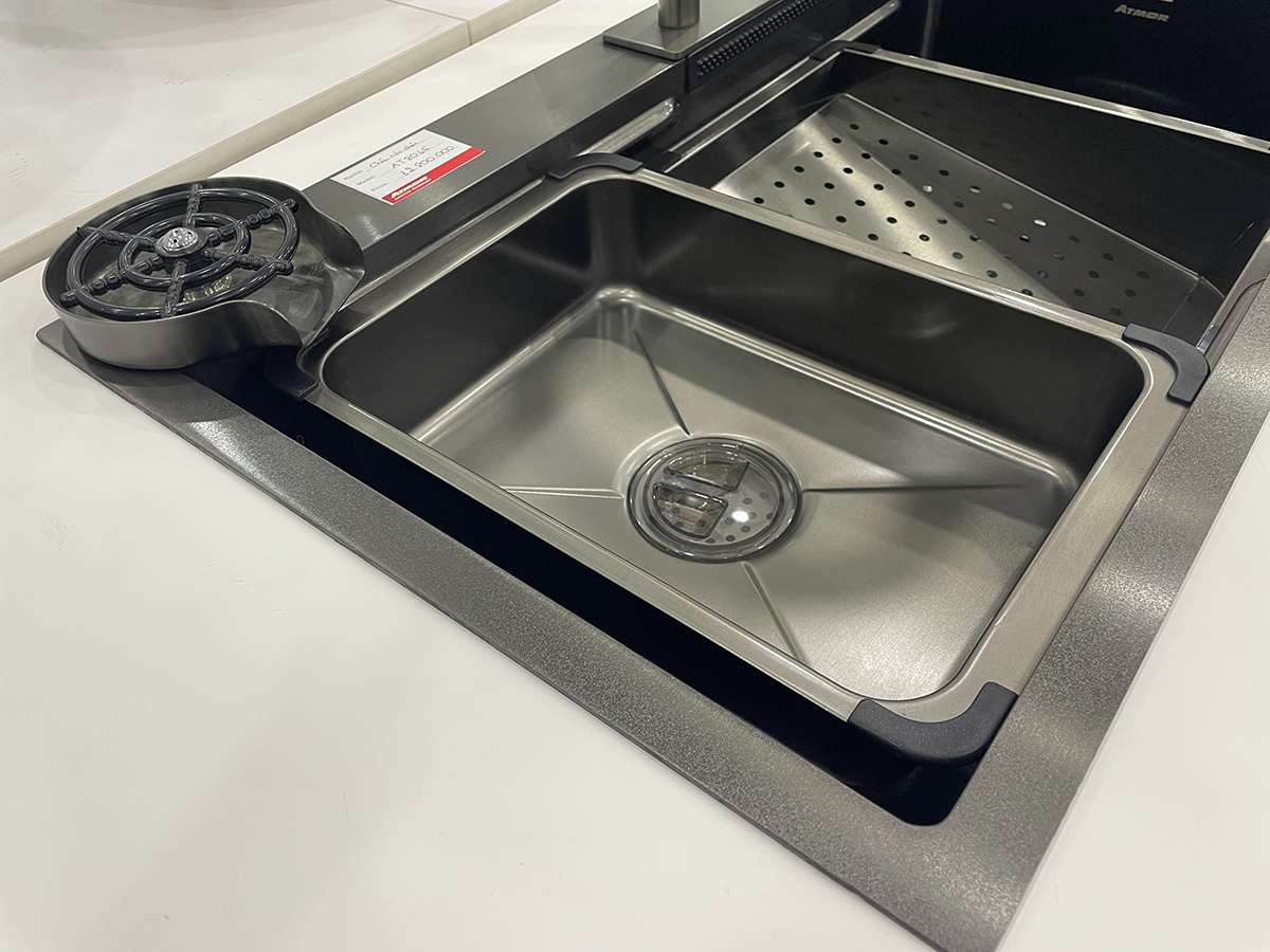 Chậu rửa chén đa năng 1 hộc ATMOR AT8046