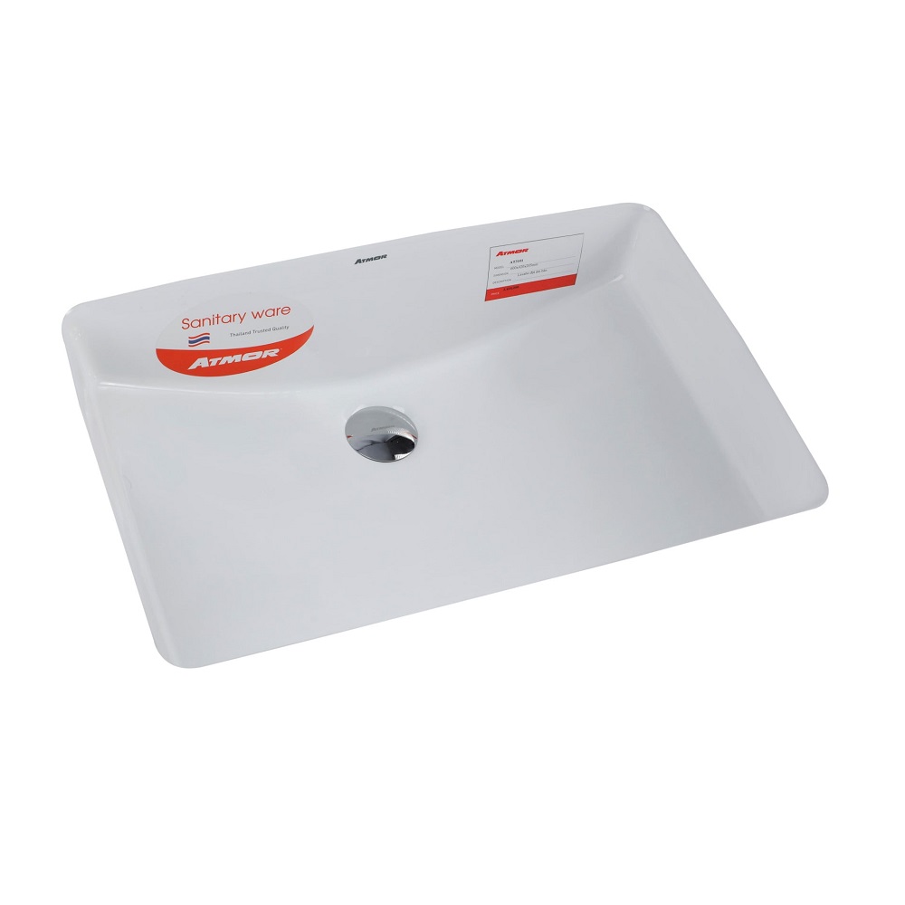 Chậu rửa mặt lavabo âm bàn ATMOR AT3101