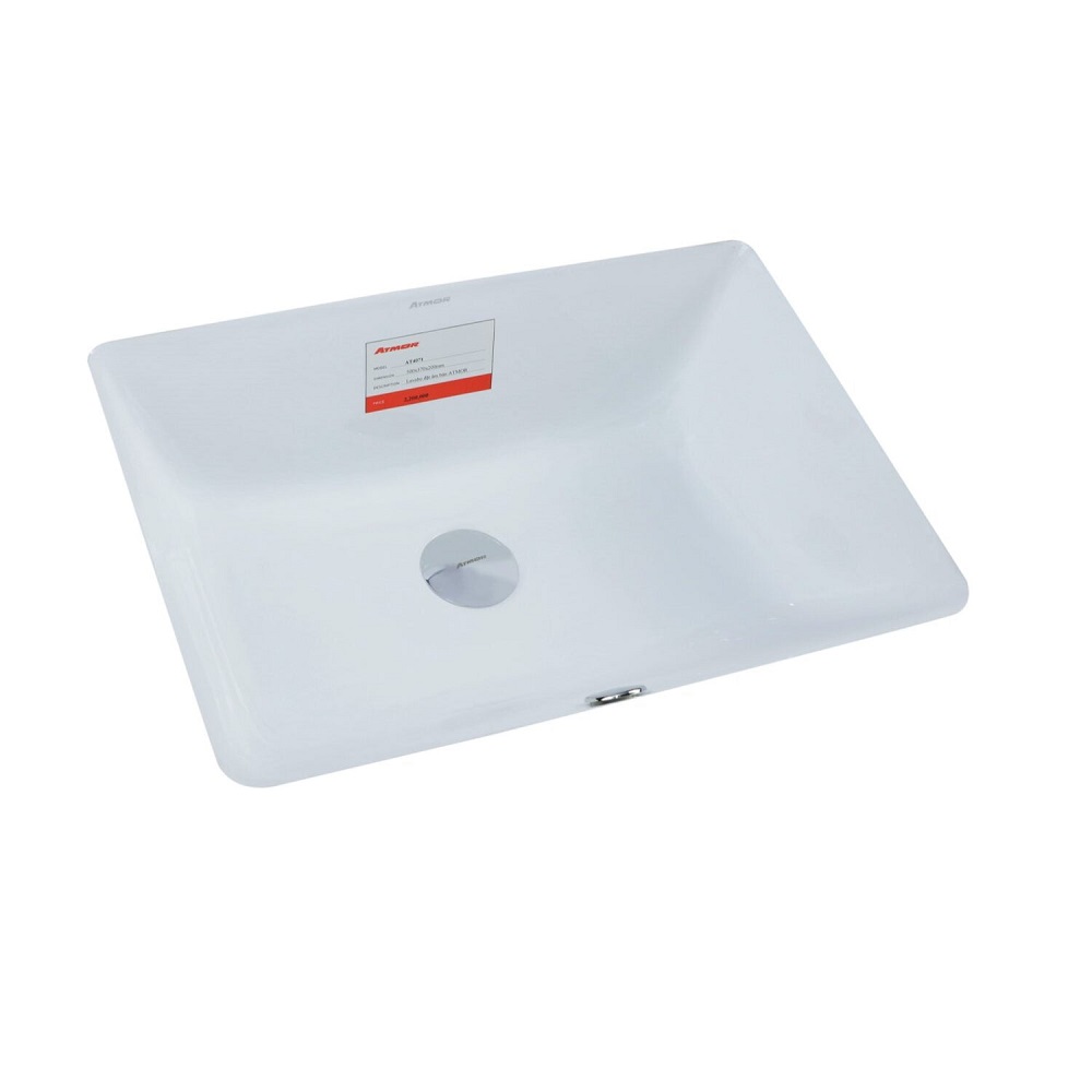 Chậu rửa mặt lavabo âm bàn ATMOR AT4071-lavabo (AT4071LAVABO)