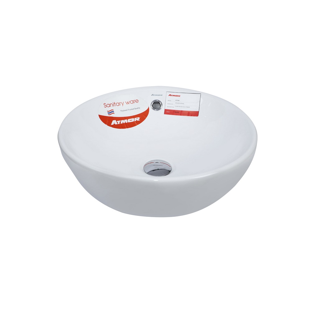 Chậu lavabo bán âm bàn ATMOR AT1363