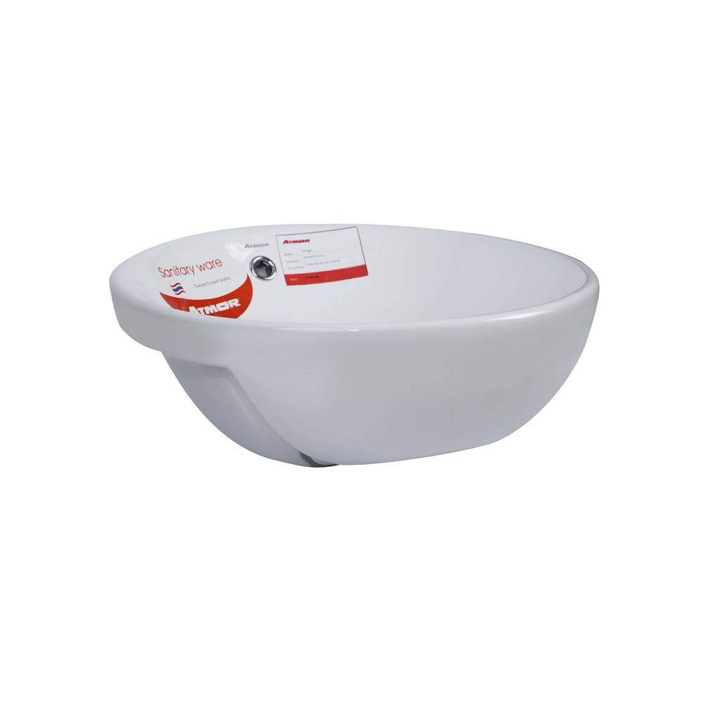 Chậu lavabo bán âm bàn ATMOR AT1363