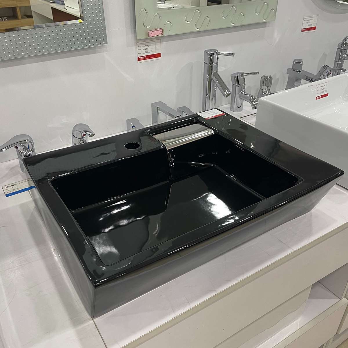 Chậu lavabo đặt bàn ATMOR AT142GB