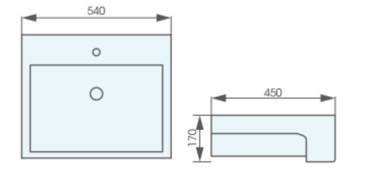 Chậu lavabo đặt bàn ATMOR AT7022