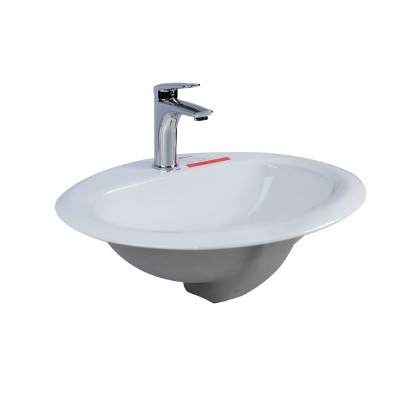 Chậu lavabo dương vành ATMOR AT4056-20 (AT405620)