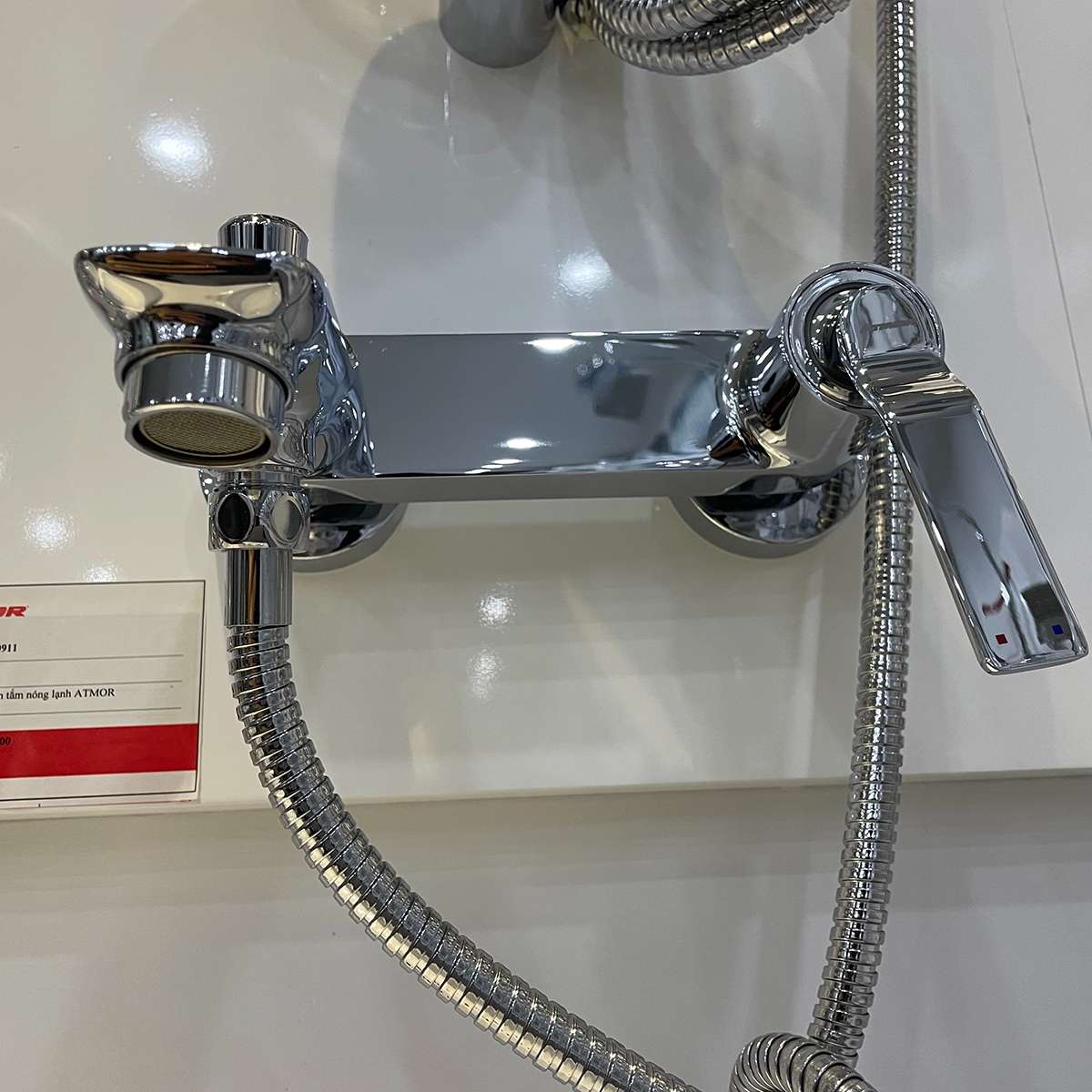Bộ vòi sen tắm nóng lạnh Stereo ATMOR AT90911