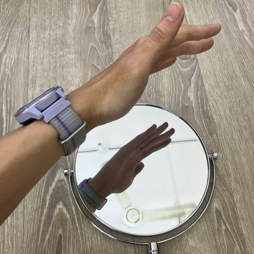 Gương trang điểm treo tường 20cm ATMOR 8030