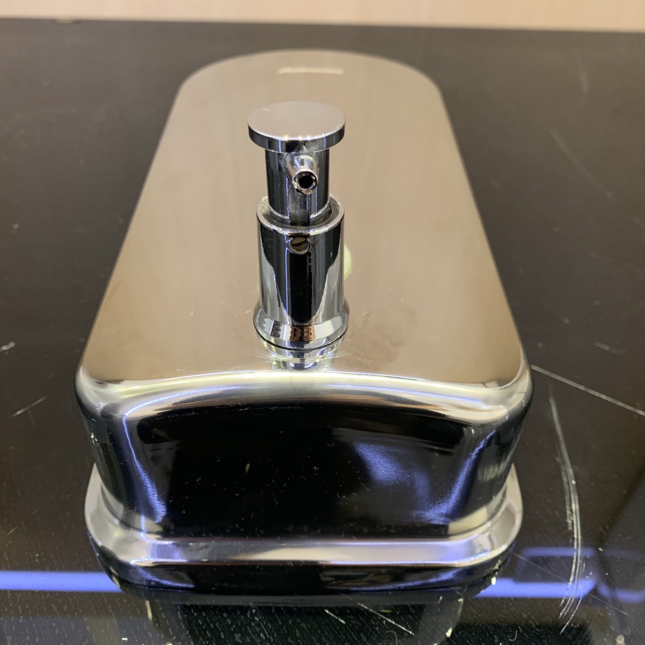 Hộp nhấn xà phòng inox 1000ml ATMOR 8077