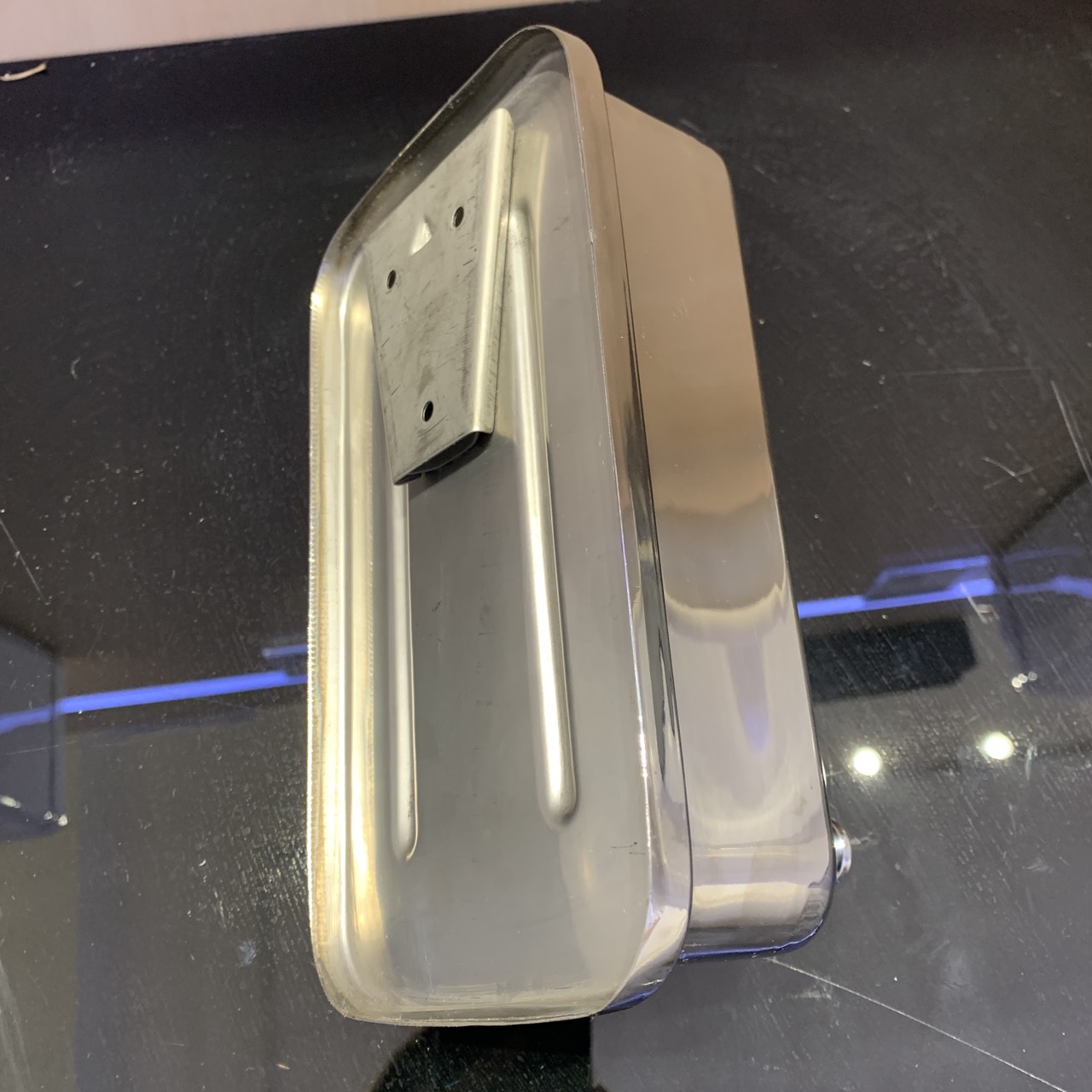 Hộp nhấn xà phòng inox 1000ml ATMOR 8077