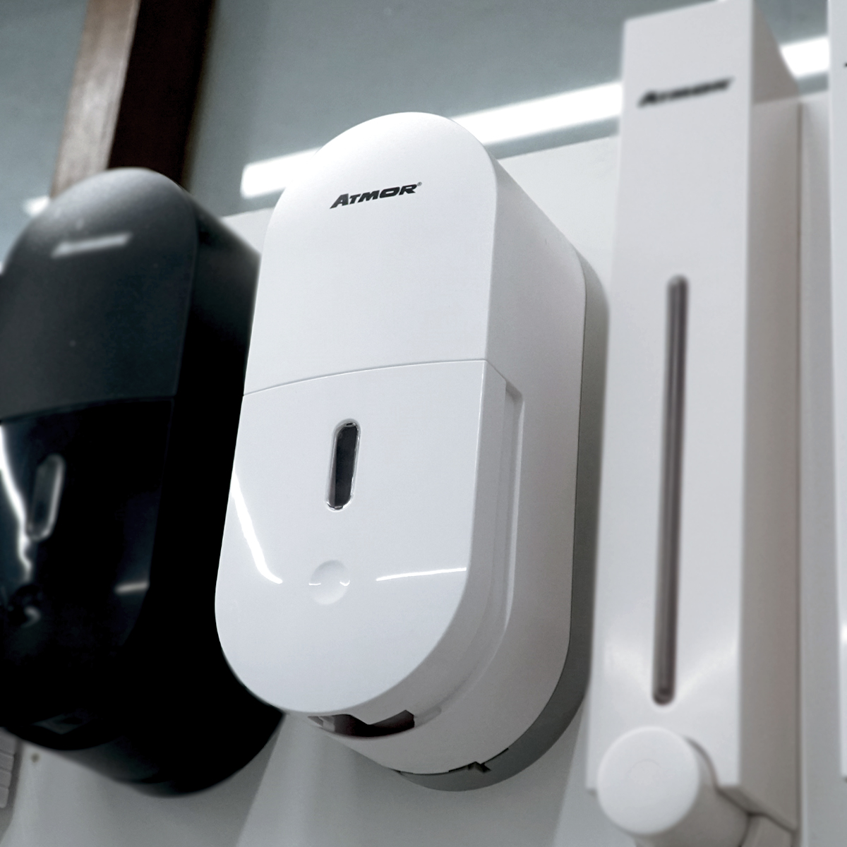 Hộp nhấn xà phòng 1000ml ATMOR DH-1000W-L (DH1000WL)