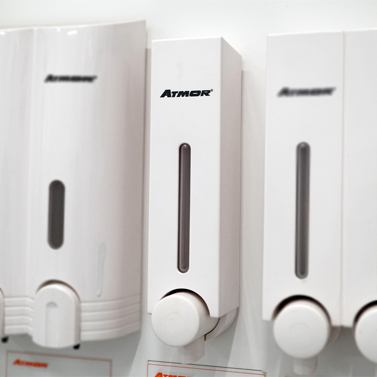 Hộp nhấn xà phòng 250ml ATMOR DH-725-1W (DH7251W)