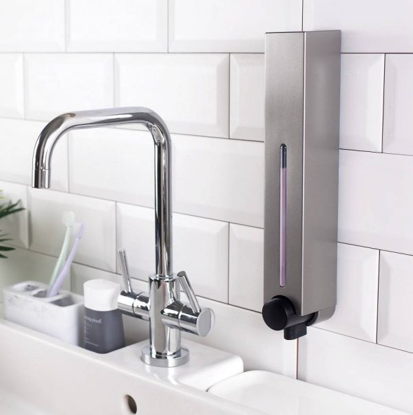 Hộp nhấn xà phòng đôi 250mlx2 ATMOR DH-725-2VP (DH7252VP)