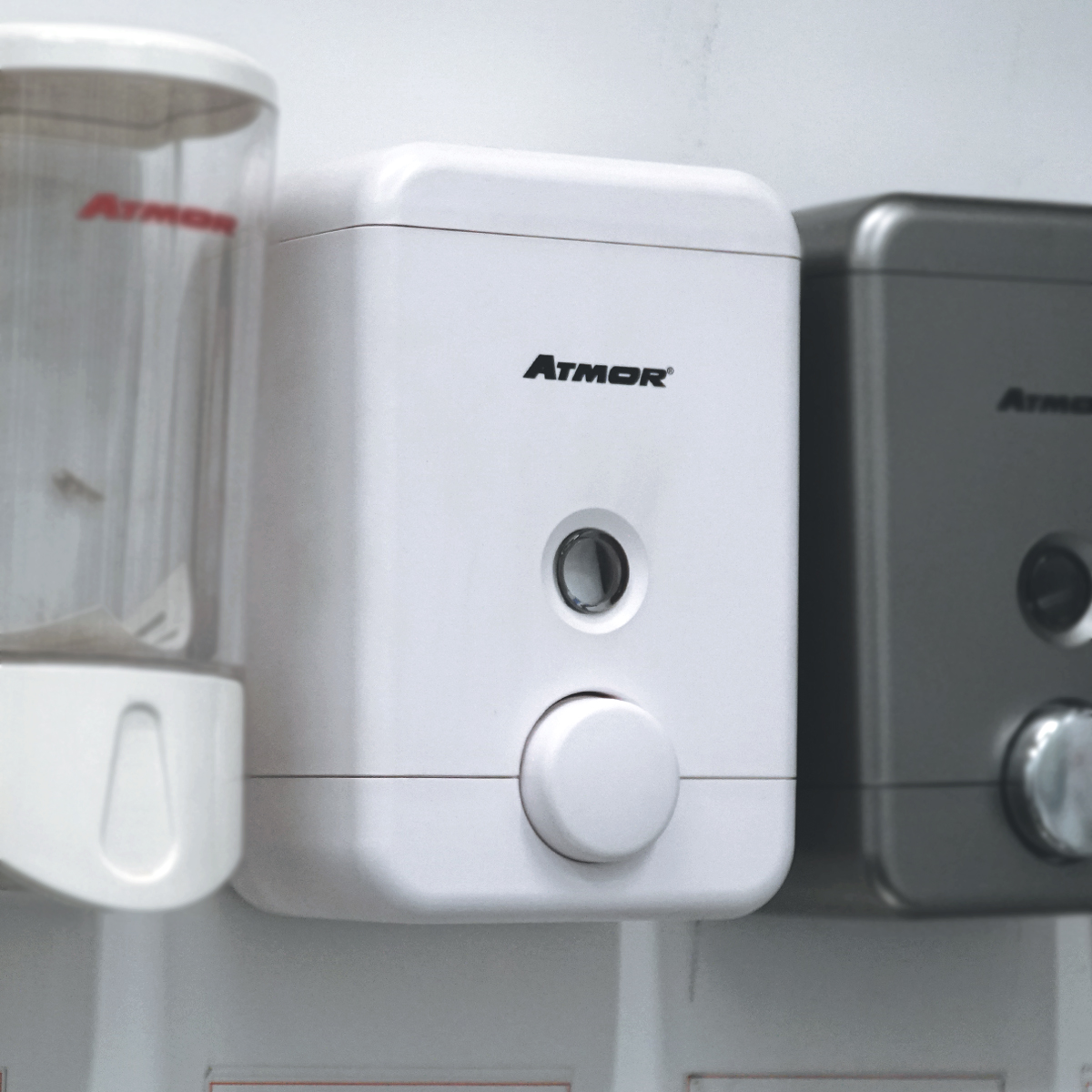 Hộp nhấn xà phòng 750ml ATMOR DH-900W (DH900W)