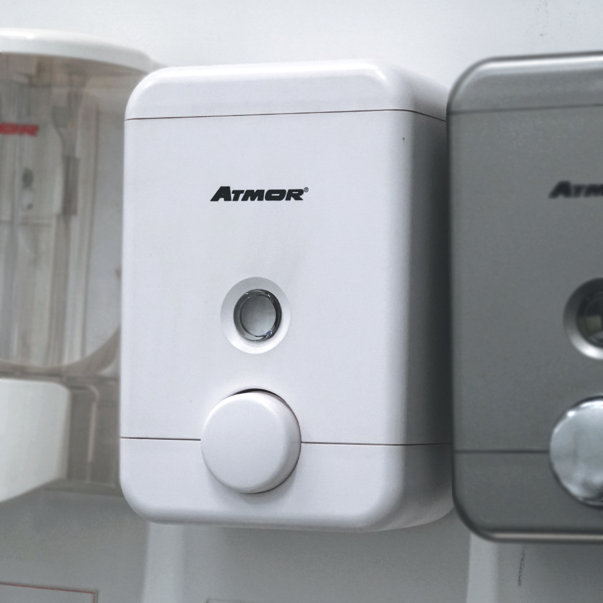 Hộp nhấn xà phòng 750ml ATMOR DH-900W (DH900W)