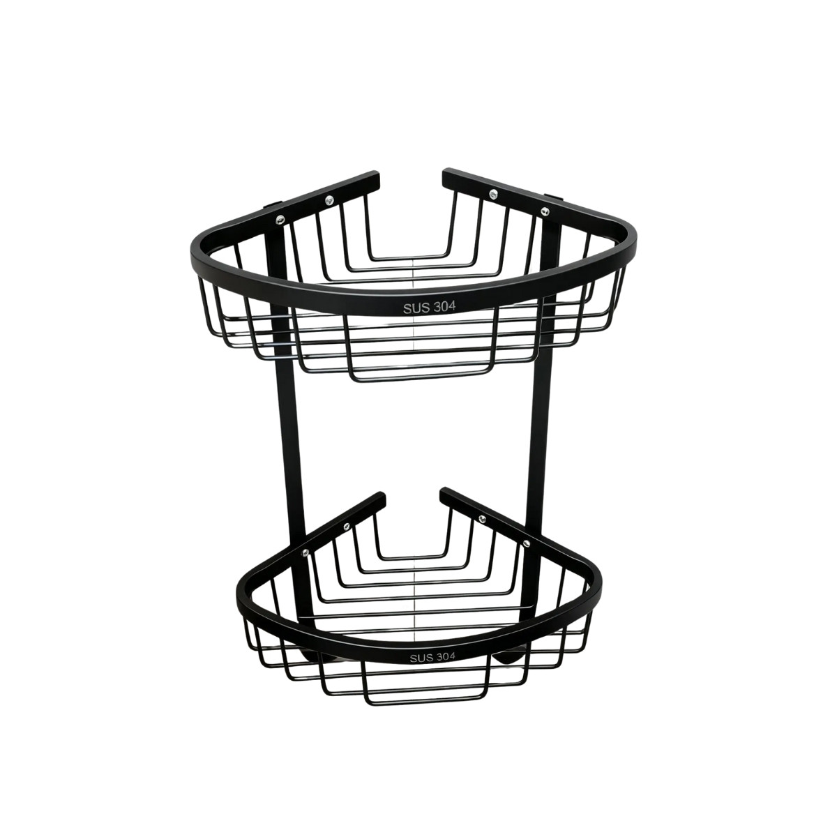 Kệ góc tường Inox 2 tầng ATMOR AT60321MB