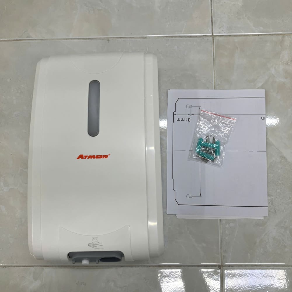 Máy xịt cồn cảm ứng treo tường ATMOR AT-007R (AT007R)