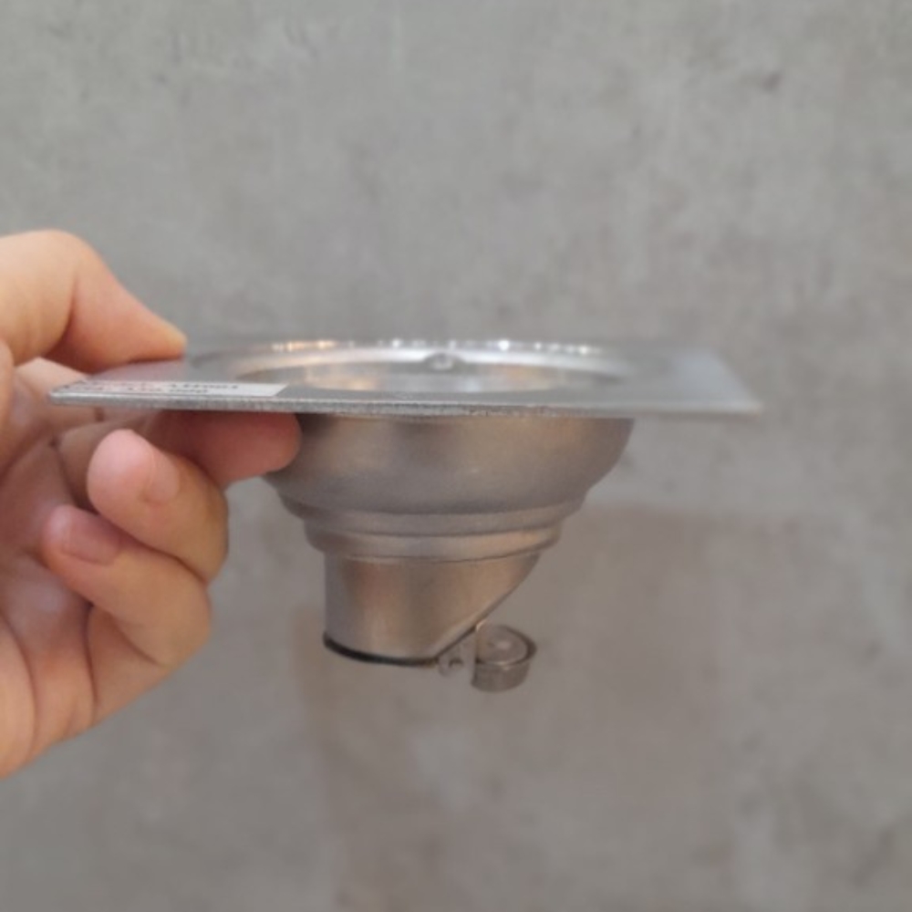 Phễu thoát sàn inox 10x10cm ATMOR AH001