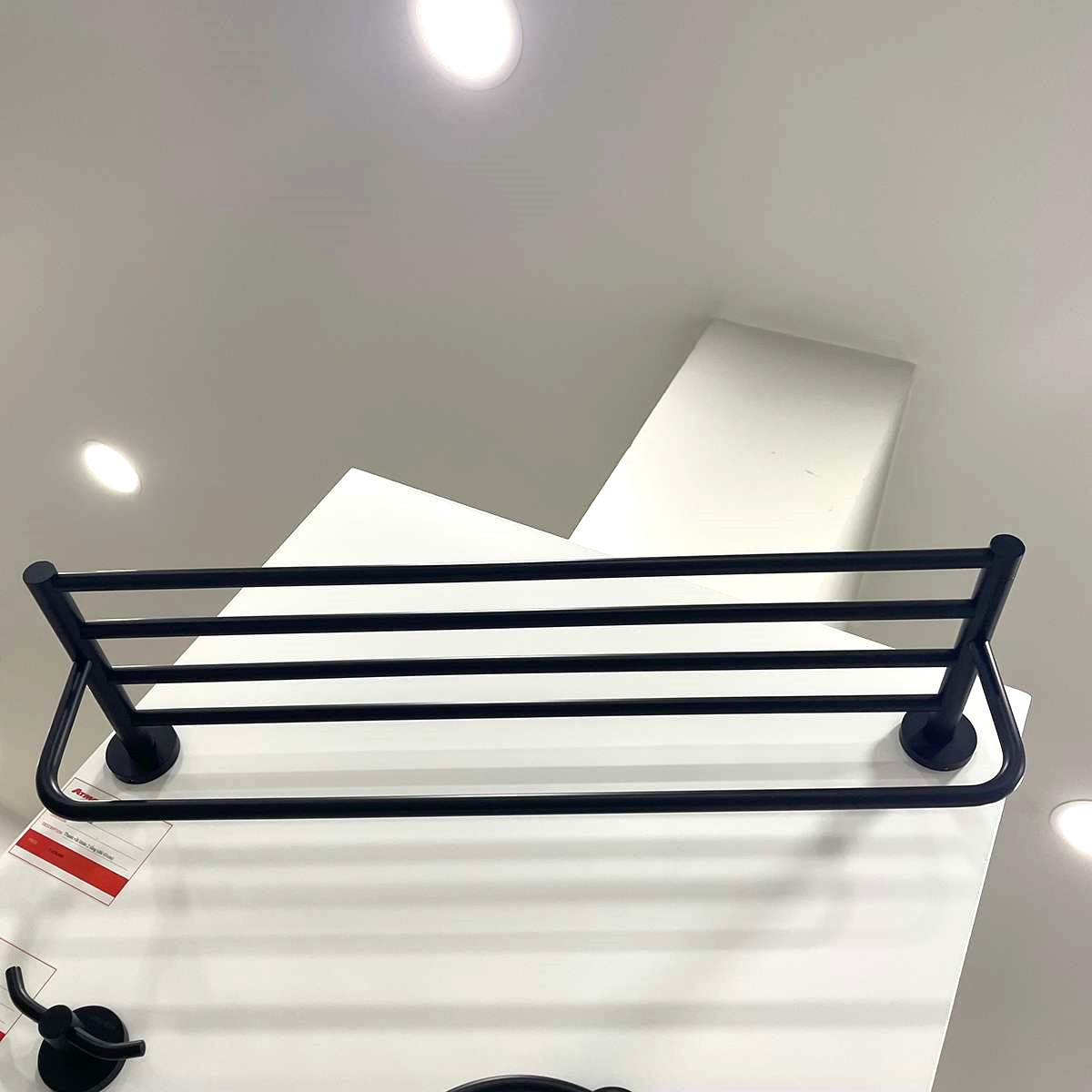 Thanh vắt khăn 2 tầng 61cm ATMOR 7908-MB (7908MB)