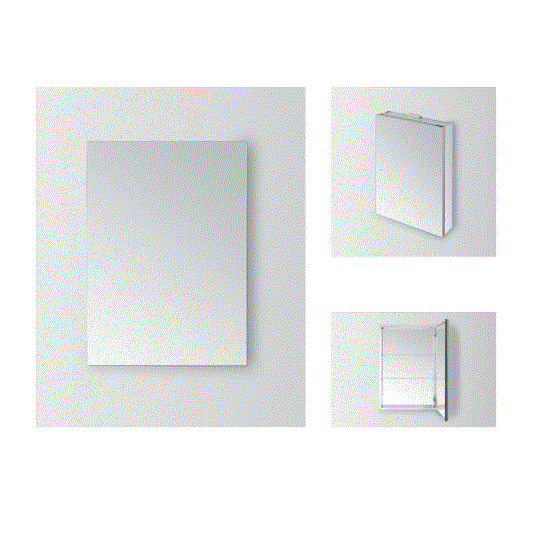 Tủ gương phòng tắm size 50x70cm ATMOR YSJ-A3 (YSJA3)