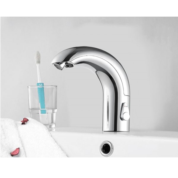 Vòi chậu cảm ứng nóng lạnh dùng pin ATMOR AT-1301(DC) (AT1301)