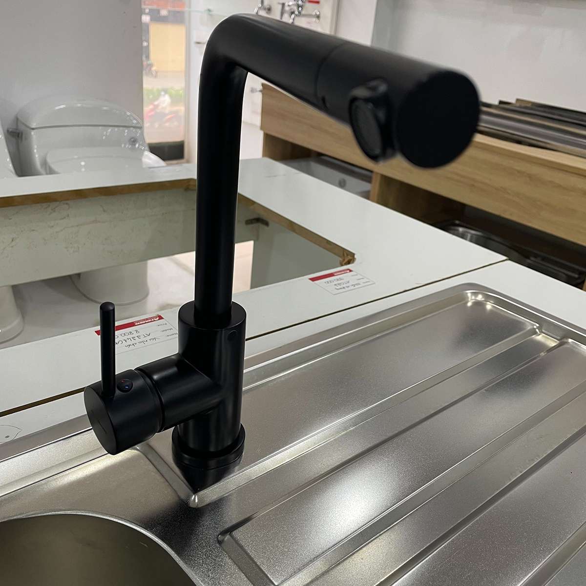 Vòi rửa chén nóng lạnh ATMOR AT130040SH