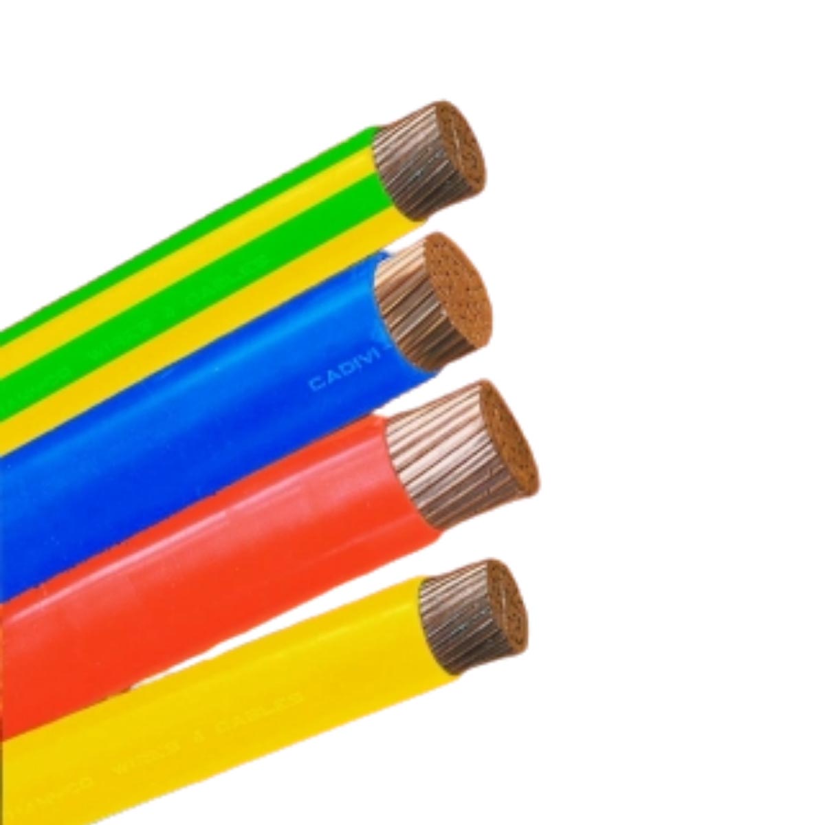 Cáp điện lực hạ thế chậm cháy ít khói không halogen Cadivi CXE/FRT-LSHF - 0.6/1kV 1 lõi