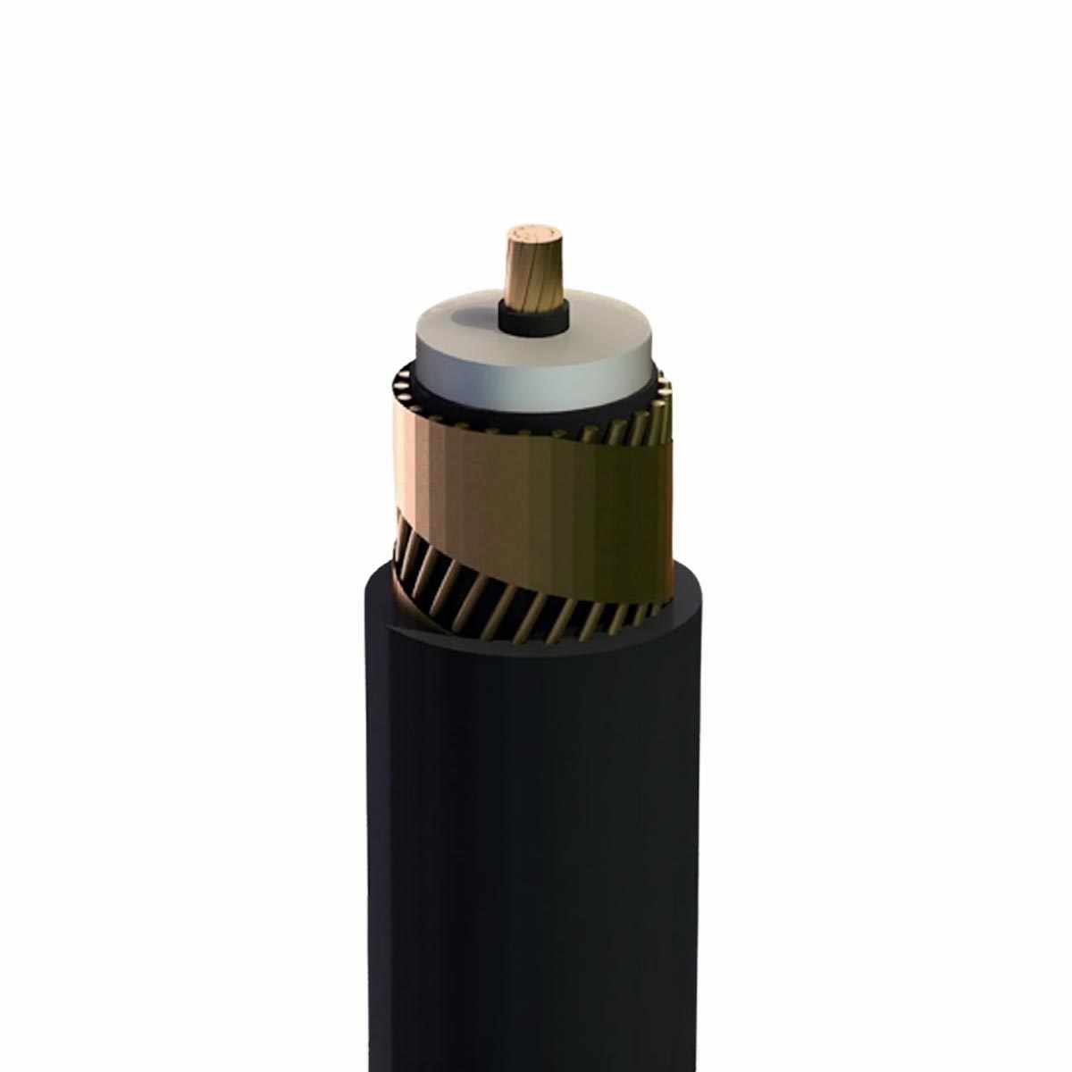 Cáp trung thế màn chắn kim loại Cadivi CXV/S - 12/20(24) kV 1 lõi