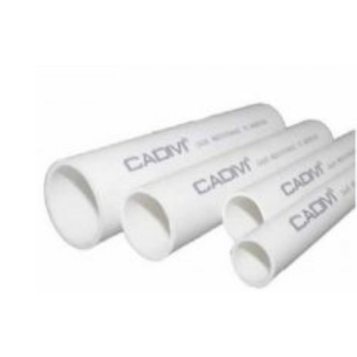 Ống luồn thẳng PVC Cadivi chịu nén trung bình