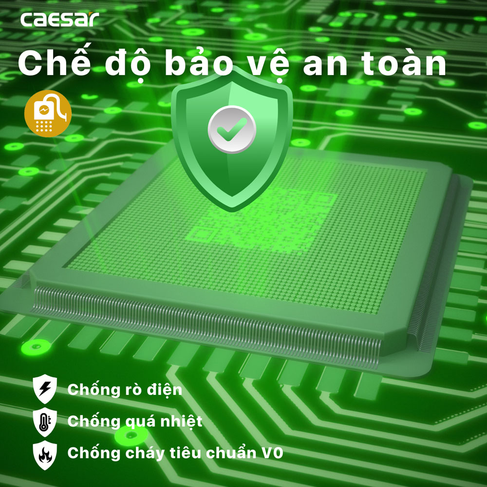 Bồn cầu 2 khối nắp điện tử Caesar CD1320+TAF610H