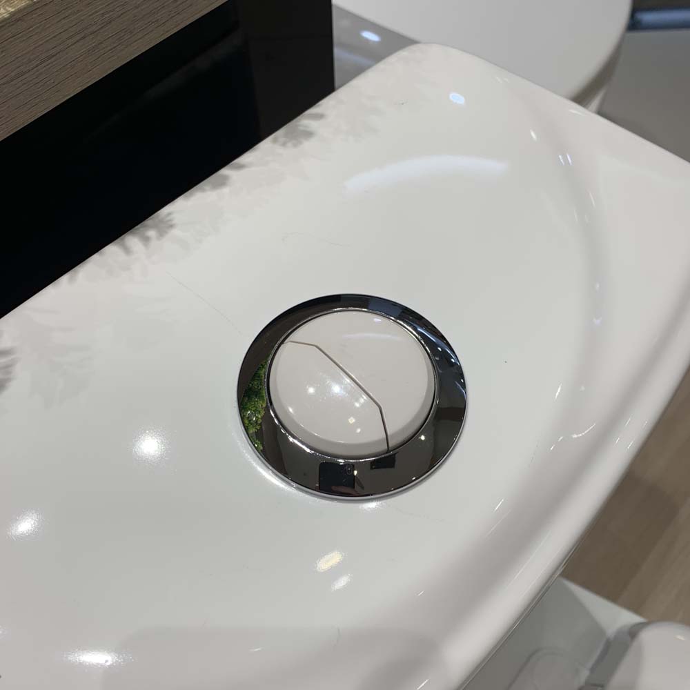 Bồn cầu 2 khối Caesar CDS1325 nắp êm