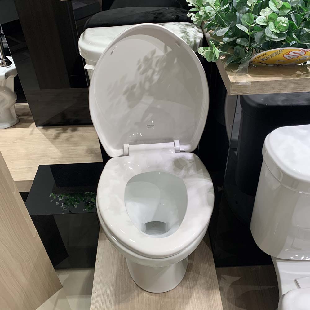 Bồn cầu 2 khối Caesar CPT1332 nắp thường