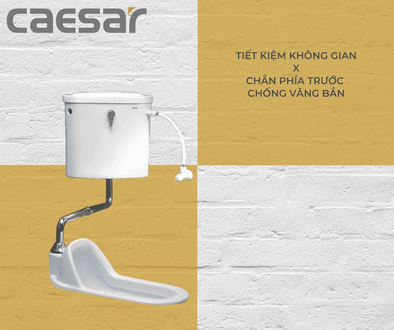Bồn cầu xí xổm Caesar CT1250