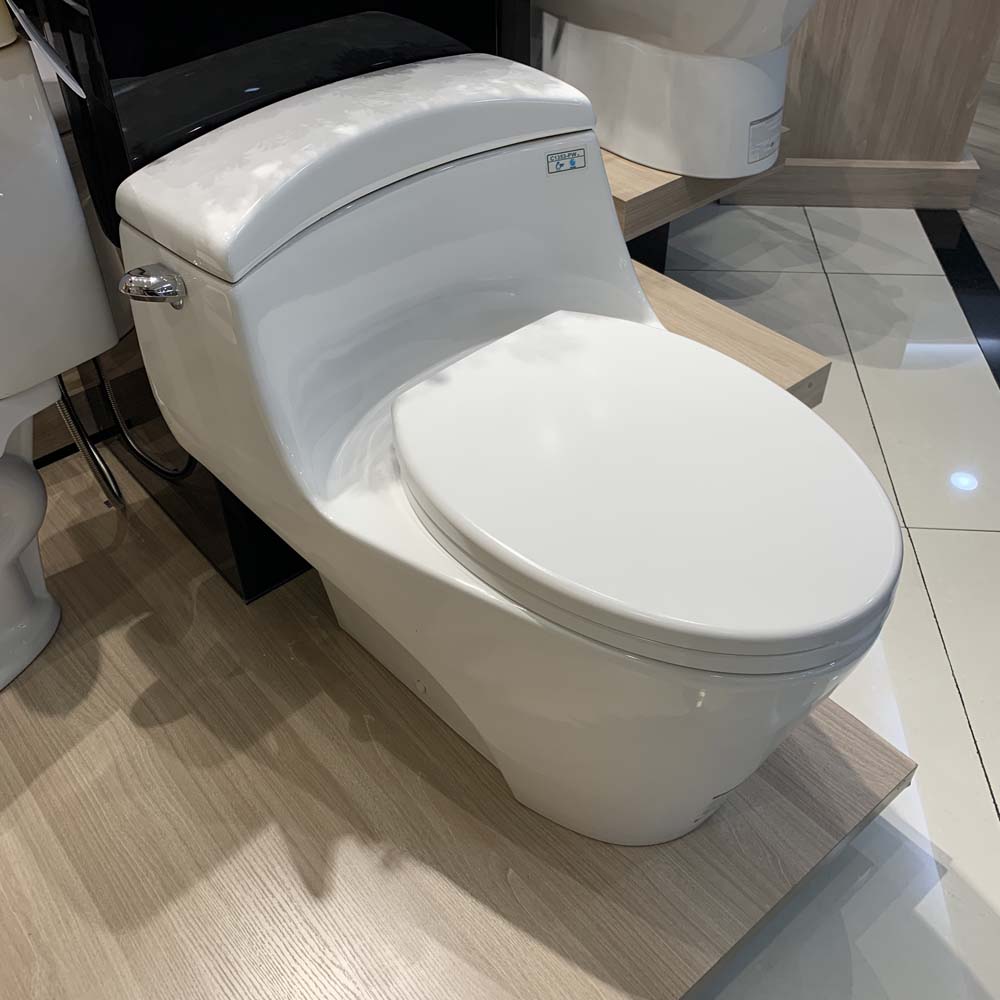 Bồn cầu 1 khối Caesar C1353 nắp êm