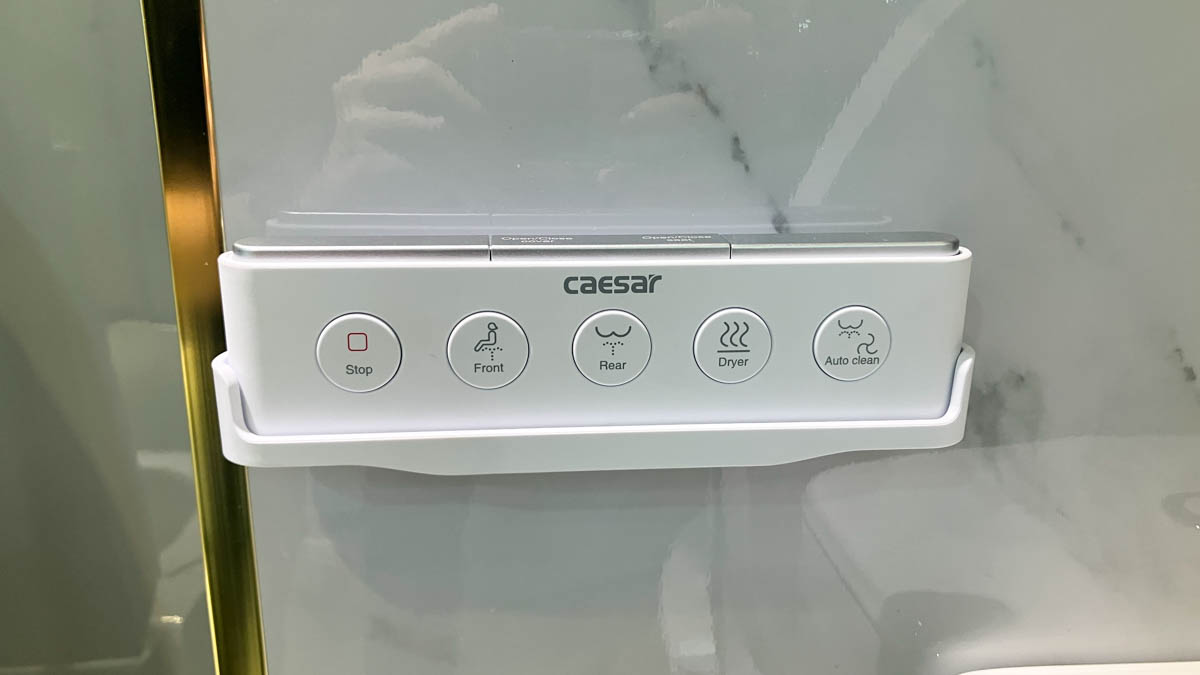 Bồn cầu 1 khối nắp điện tử Caesar C1363F+TAF610H