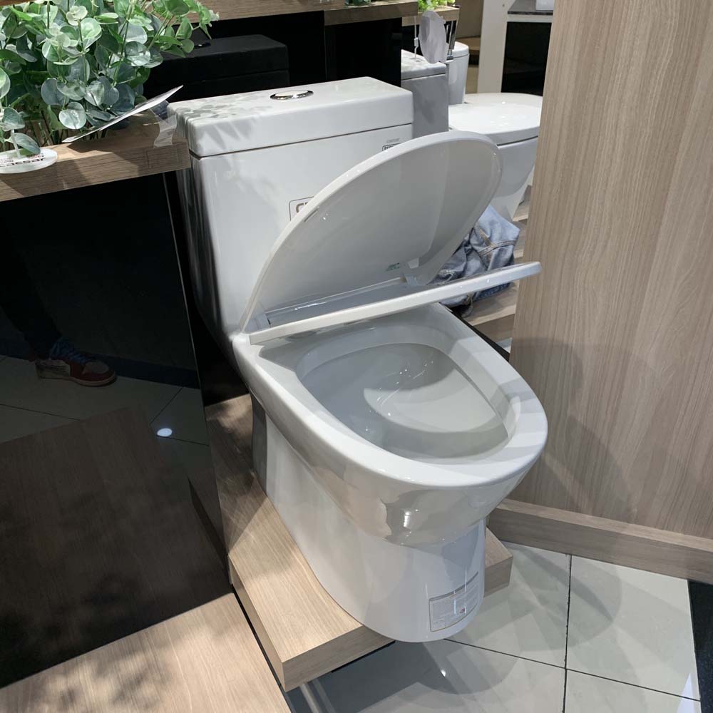 Bồn cầu 1 khối Caesar C1374 (CD1374) nắp đóng êm