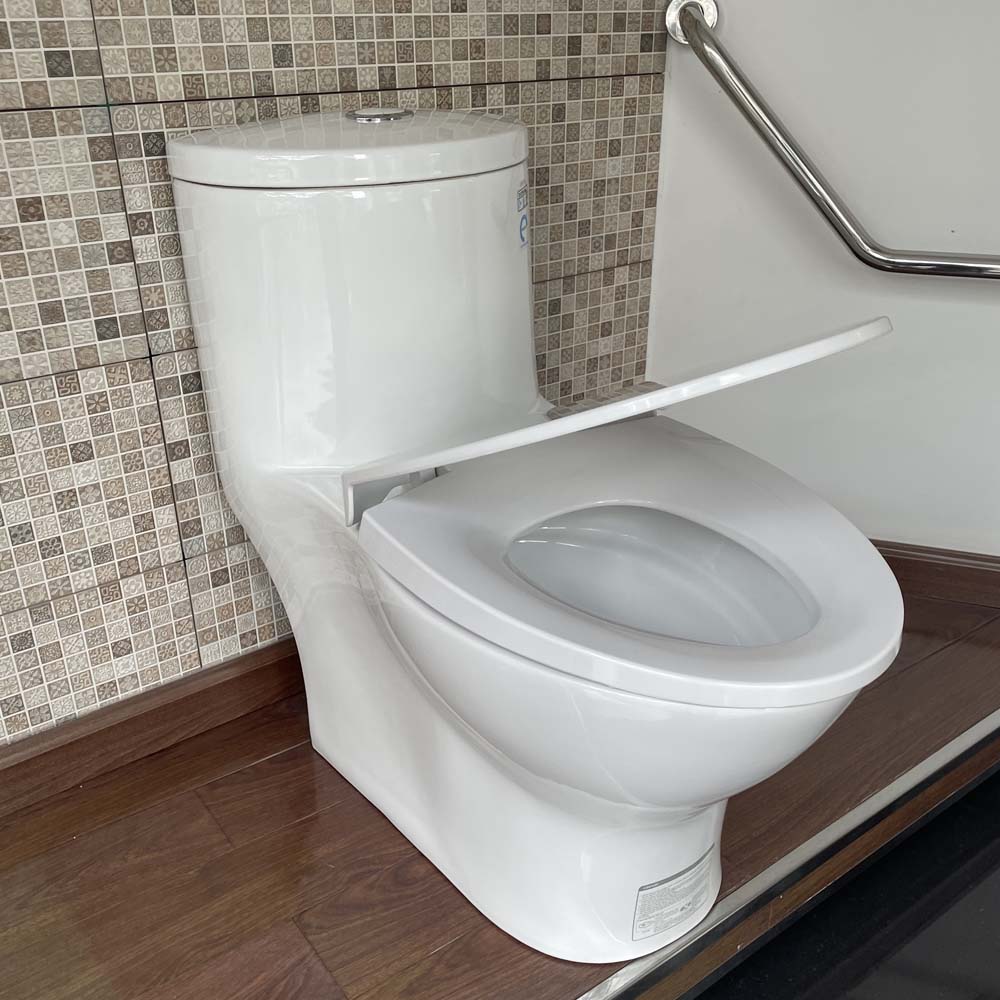 Bồn cầu 1 khối Caesar C1375 (CD1375) nắp đóng êm