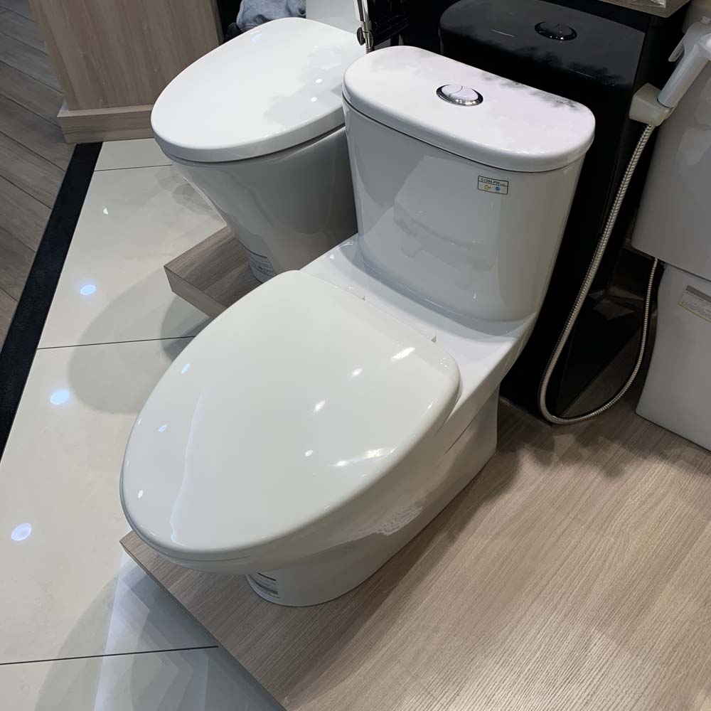 Bồn cầu 1 khối nắp êm Caesar C1394 (CD1394)