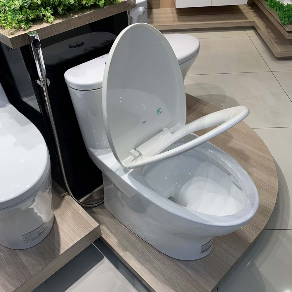 Bồn cầu 1 khối nắp êm Caesar C1394 (CD1394)