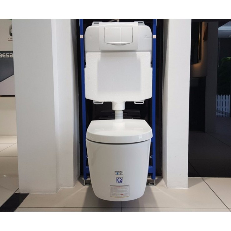 Bồn cầu treo tường Caesar CPT1503 nắp êm