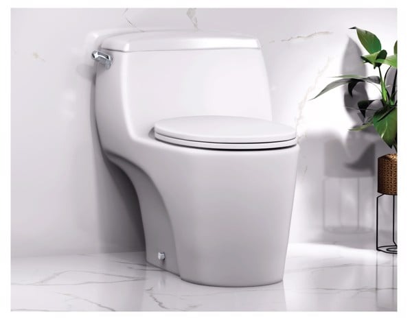 Bồn cầu 1 khối nắp rửa cơ Caesar C1353F + TAF060 (C1353+TAF060)