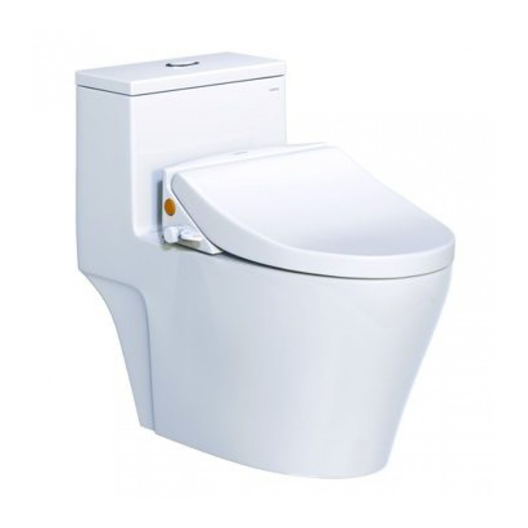 Bồn cầu 1 khối nắp rửa cơ Caesar CD1356+TAF050