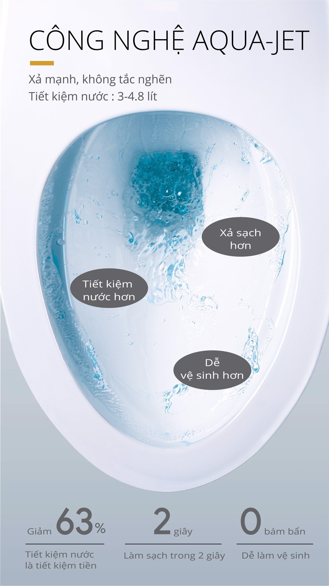 Bồn cầu 1 khối nắp rửa cơ Caesar C1375F + TAF060 (CD1375+TAF060)