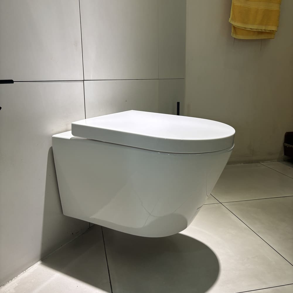 Bồn cầu treo tường Caesar CPT1505 gồm két nước âm tường