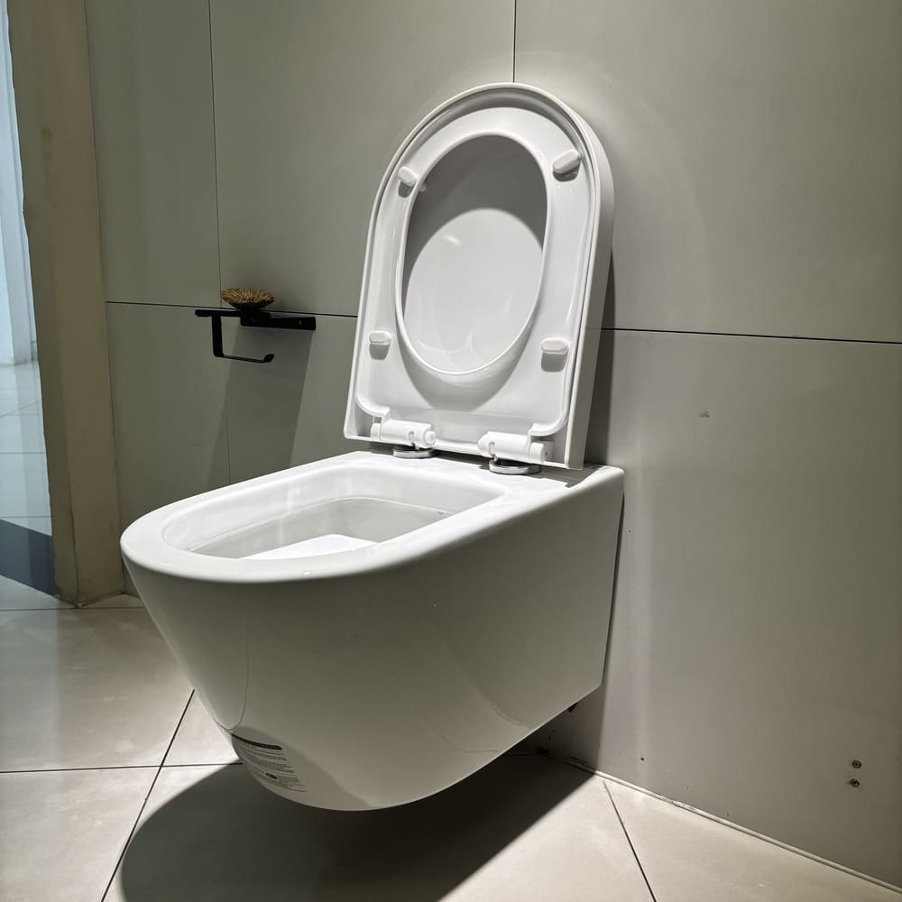 Bồn cầu treo tường Caesar CPT1505 gồm két nước âm tường