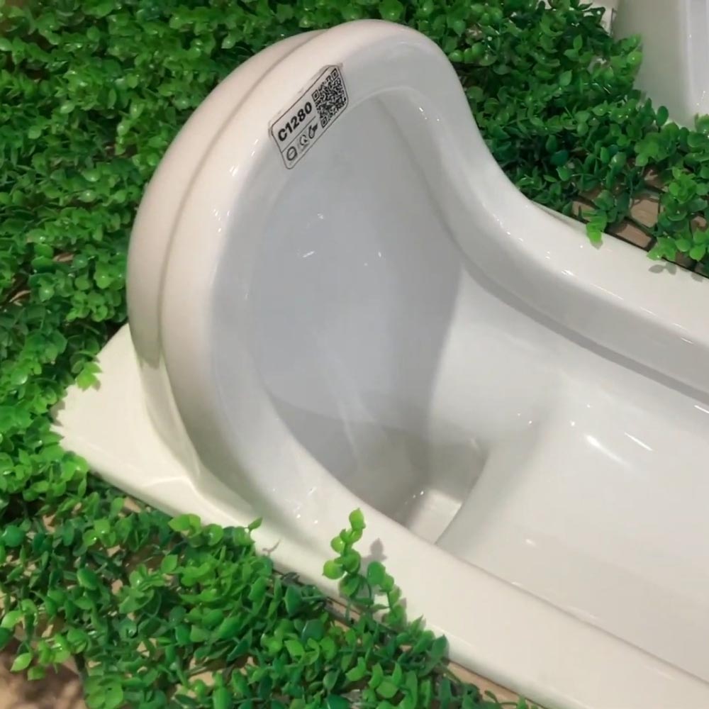 Bồn cầu xí xổm Caesar C1280