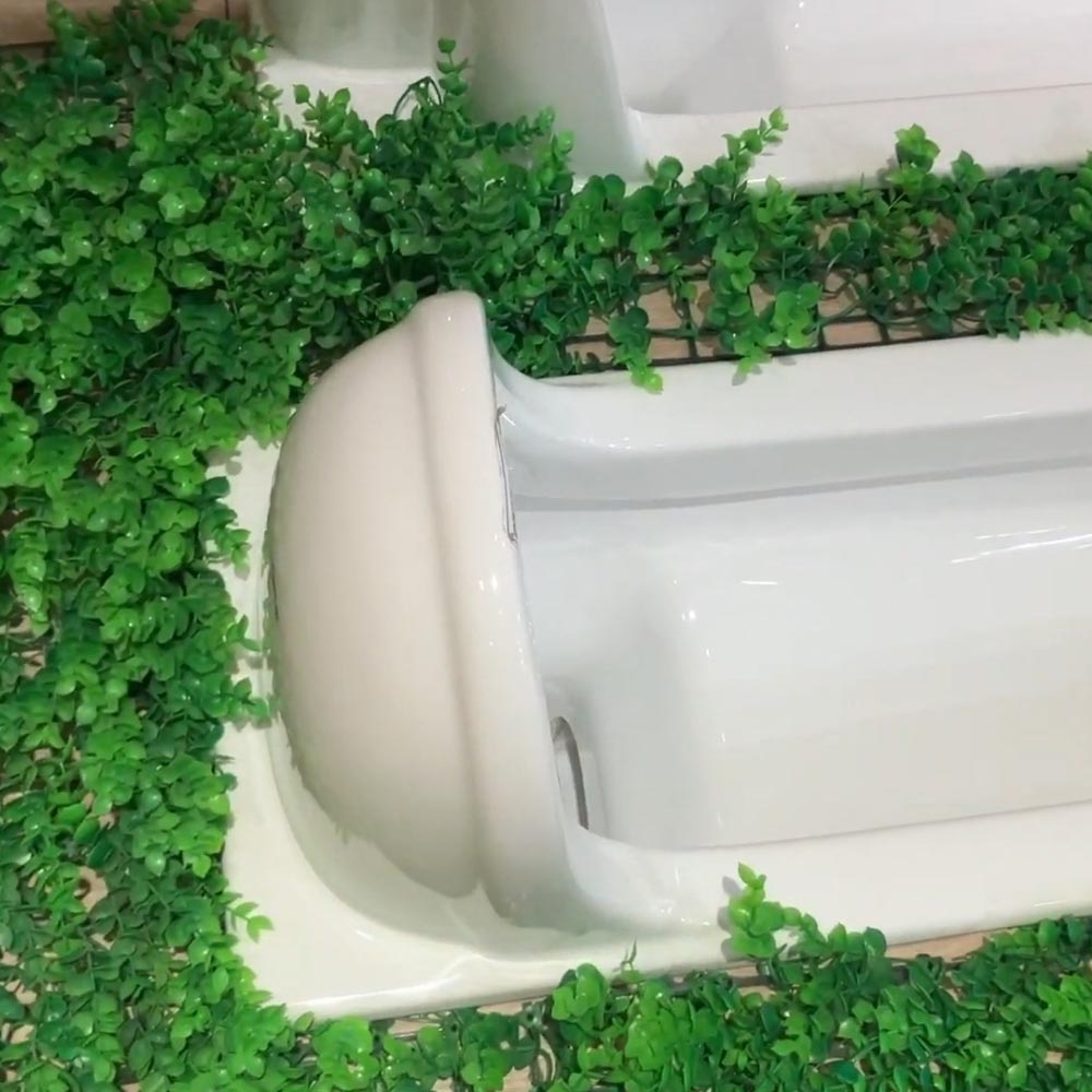 Bồn cầu xí xổm Caesar C1280