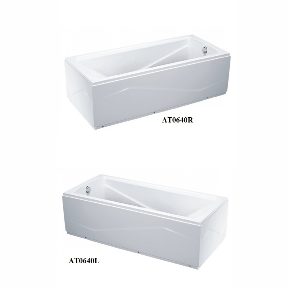 Bồn tắm chân yếm Caesar AT0640L(R) (bỏ mẫu)